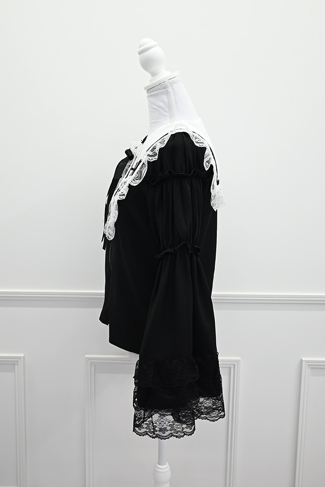 MA*RS】クロス刺繍姫袖ブラウス - ホワイト size-F | 地雷系・量産型の