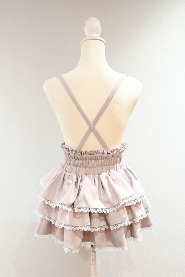 MA*RS】パールリボンフリルスカパン - ピンク size-F | 地雷系・量産型