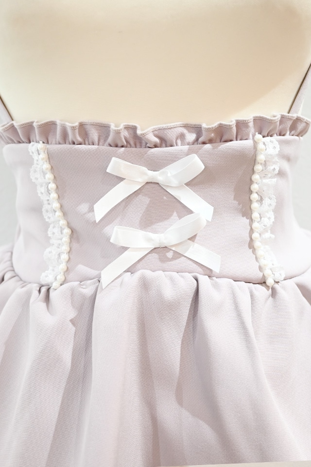 MA*RS】パールリボンフリルスカパン - ピンク size-F | 地雷系・量産型