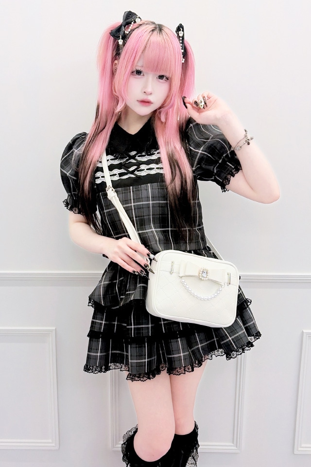 ��Princess Melody�ۥӥ��塼��ܥ󷿲������������Хå� - �ۥ磻�� size-F