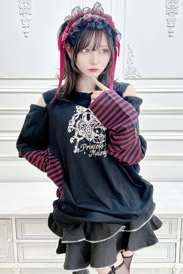 ��Princess Melody�ۤ�ܤ��ӥåȥܡ�����µ����T - BLK/RED size-F
