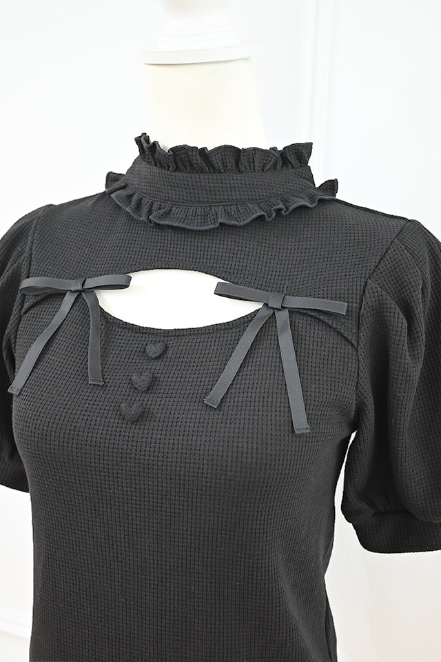 MARSレアなベアトップス High Neck Sheer Top / 03Irises｜ハイネックシアートップス – MARTE