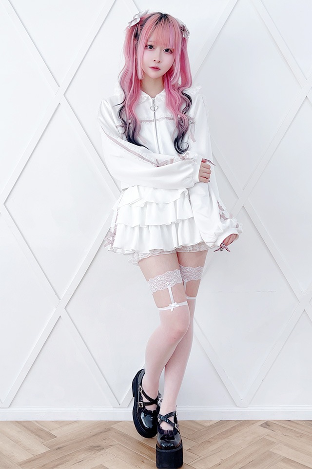 ��Princess Melody�ۤ�ܤ�ߥ졼���ơ��ץ饤��ѡ��������åȥ��å� - WHT/�ԥ� size-F