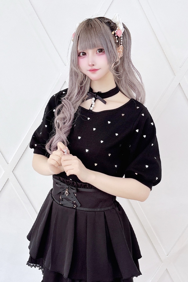��Princess Melody�ۥѡ�����硼�����ߥϡ��ȥ����å��ȥåץ� - �֥�å� size-F