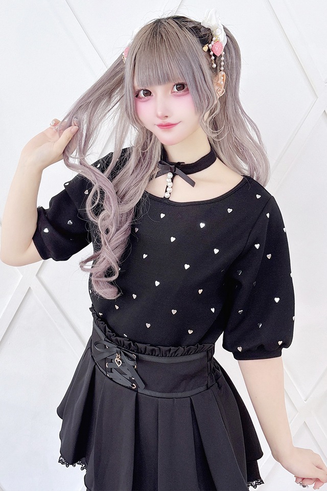 ��Princess Melody�ۥѡ�����硼�����ߥϡ��ȥ����å��ȥåץ� - �֥�å� size-F