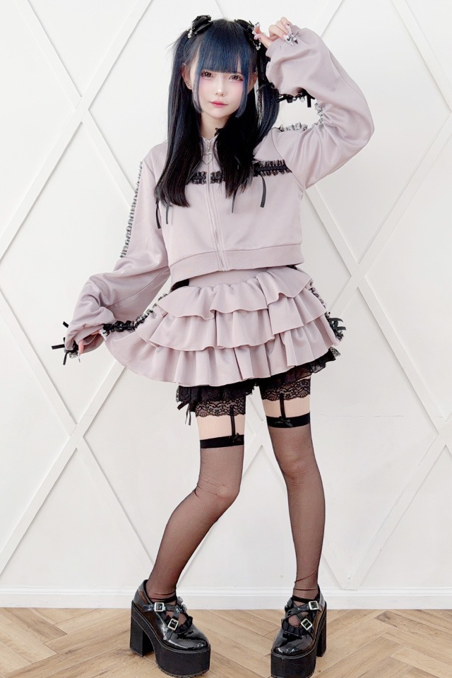 ��Princess Melody�ۤ�ܤ�ߥ졼���ơ��ץ饤��ѡ��������åȥ��å� - PNK/�֥�å� size-F