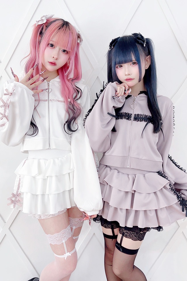 ��Princess Melody�ۤ�ܤ�ߥ졼���ơ��ץ饤��ѡ��������åȥ��å� - PNK/�֥�å� size-F