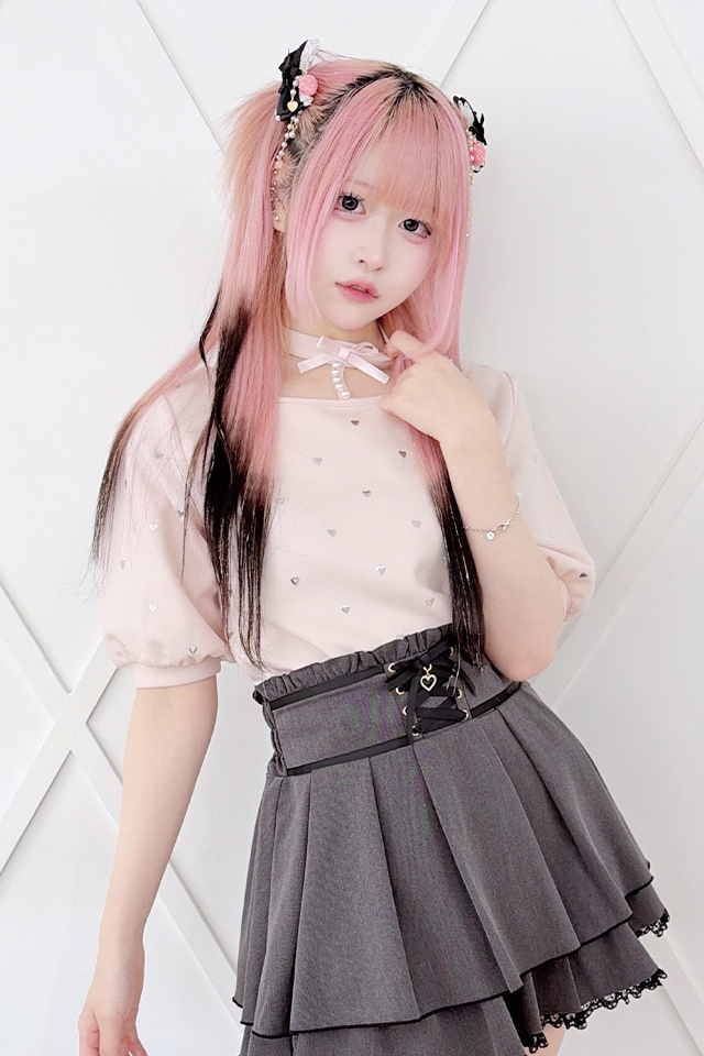 ��Princess Melody�ۥѡ�����硼�����ߥϡ��ȥ����å��ȥåץ� - �ԥ� size-F