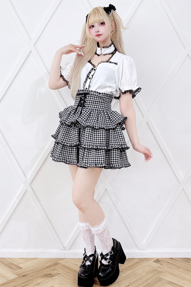 ��MA*RS�ۥ��������硼�����դ��֥饦�� - WHT/WHT size-F