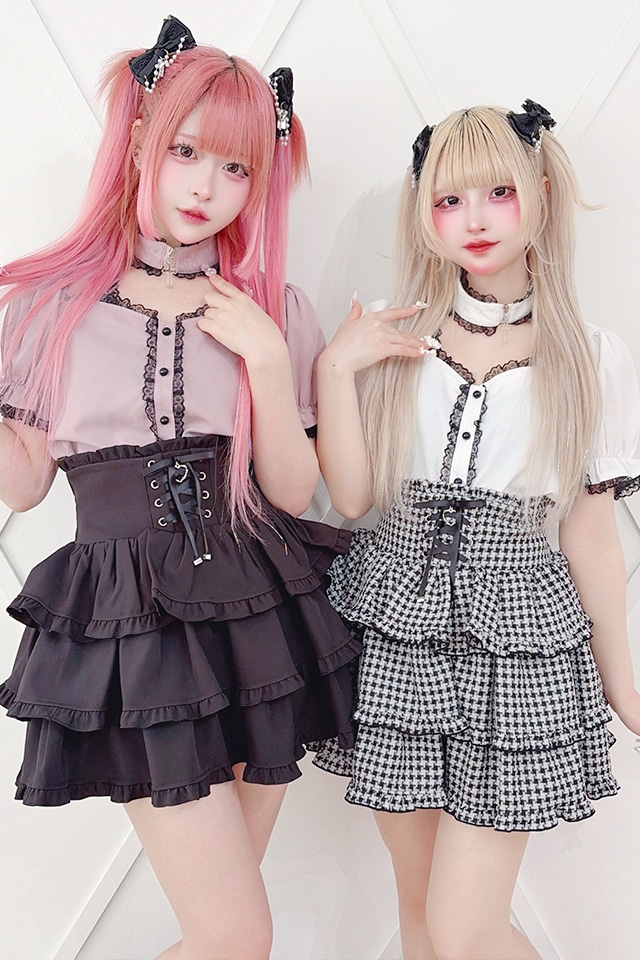 ��MA*RS�ۥ��������硼�����դ��֥饦�� - WHT/WHT size-F