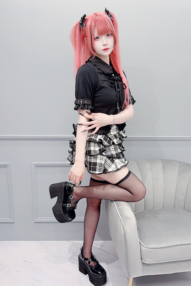 ��MA*RS��ZIP�ե��ߥ˥����ѥ� - BLK/�ۥ磻�� size-F