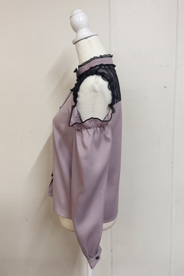 MA*RS】ハートバックル肩開きブラウス - ピンク size-F | 地雷系