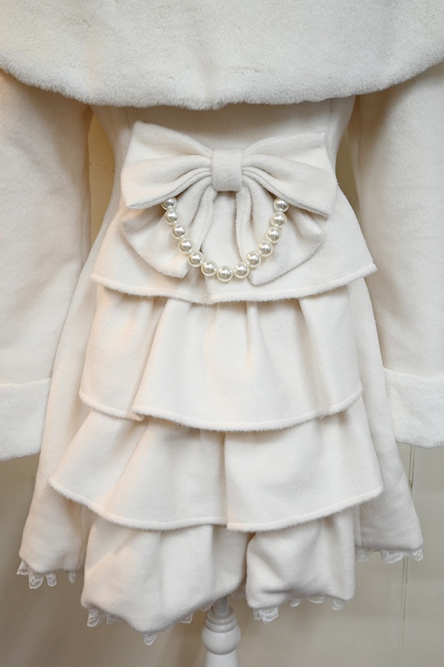 MA*RS】【TETOYちゃんコラボ】クロスリボンケープ付きコート