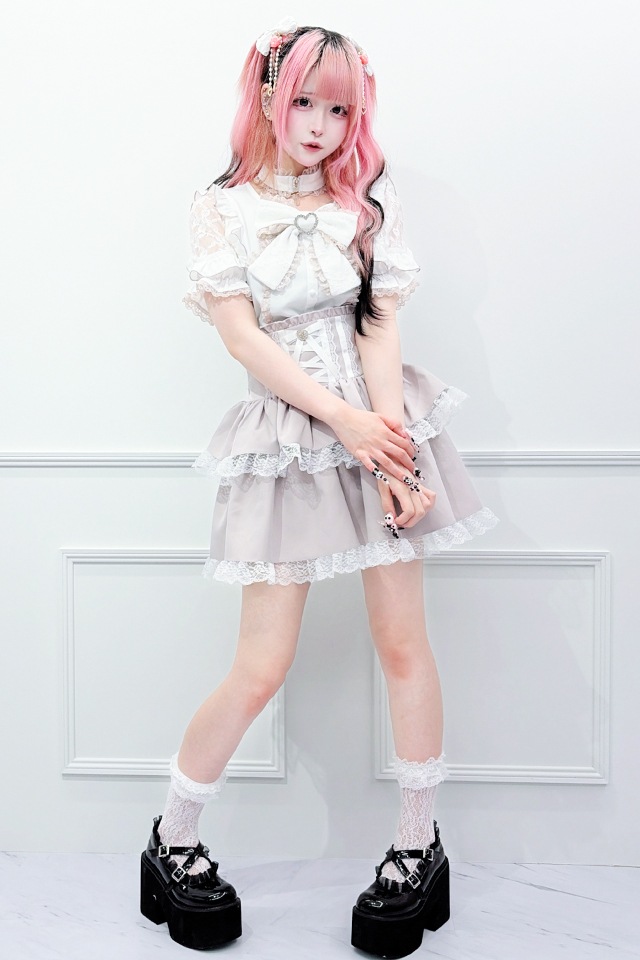 ��MA*RS�ۥ��硼�����դ����ե��졼����ܥ�֥饦�� - PNK/PNK size-F