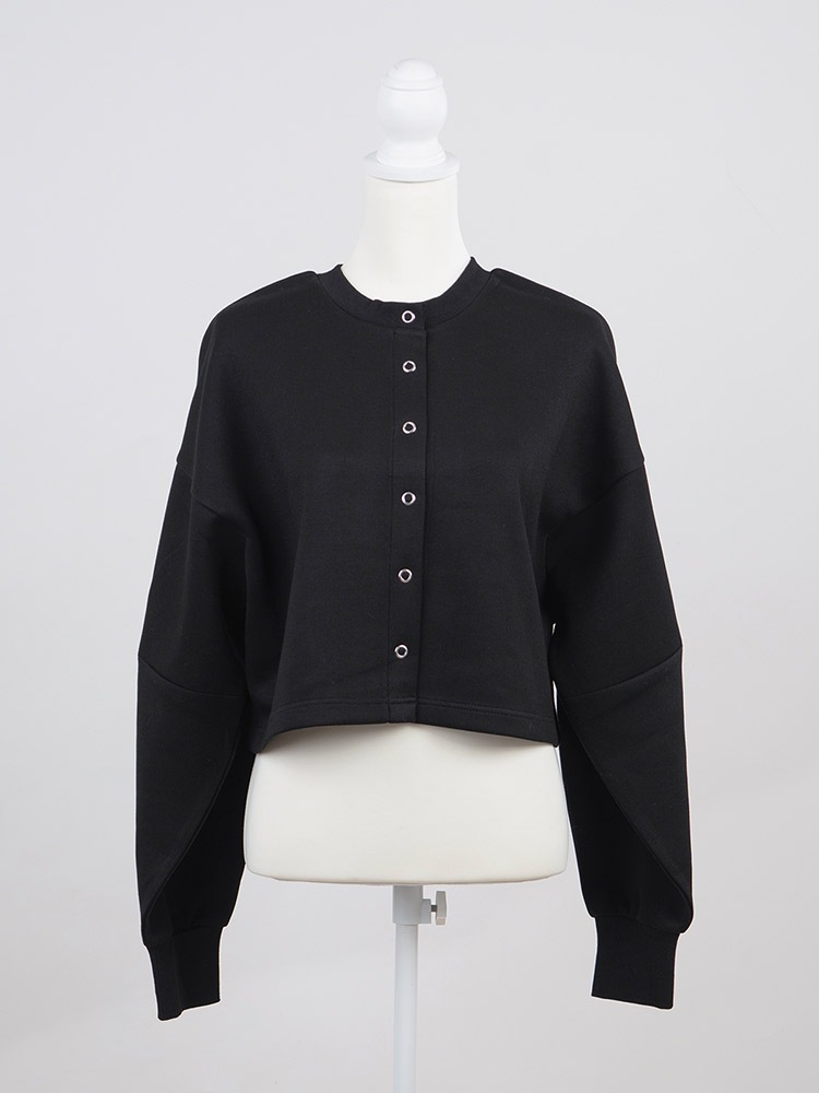 Lily by Risa フリルカーディガン/gray ソフトタッチカーディガン/gray | TOPS | Lily by Risa