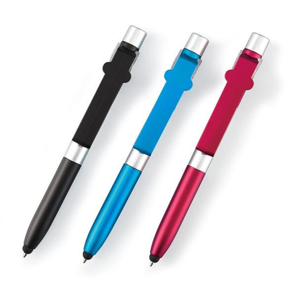 ノベルティ　ペン タッチペン付ビジネスペン【販促花子ノベルティ】