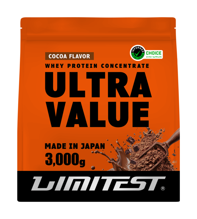 ホエイプロテイン ULTRA VALUE 3kg ココア