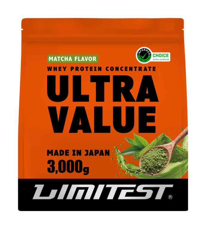 ホエイプロテイン ULTRA VALUE 3kg 抹茶
