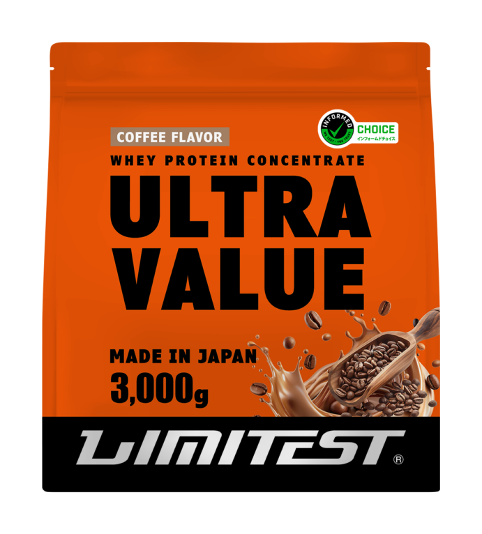 ホエイプロテイン ULTRA VALUE 3kg コーヒー