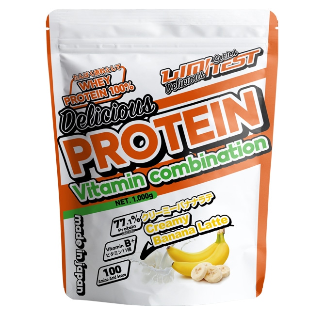【専用】ホエイプロテイン Deliciousシリーズ 1kg クリーミーバナナラテ