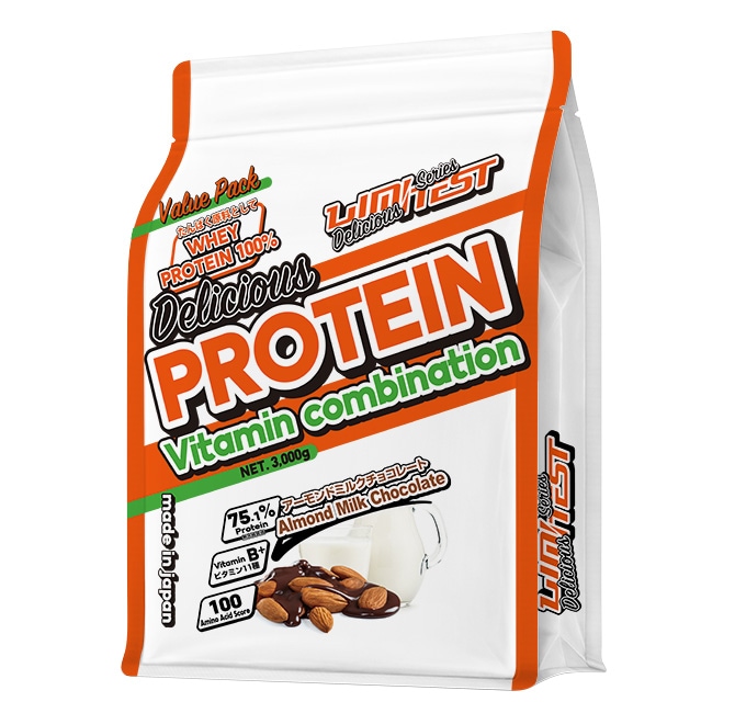 【専用】ホエイプロテイン Deliciousシリーズ 大容量3kg アーモンドミルクチョコレート