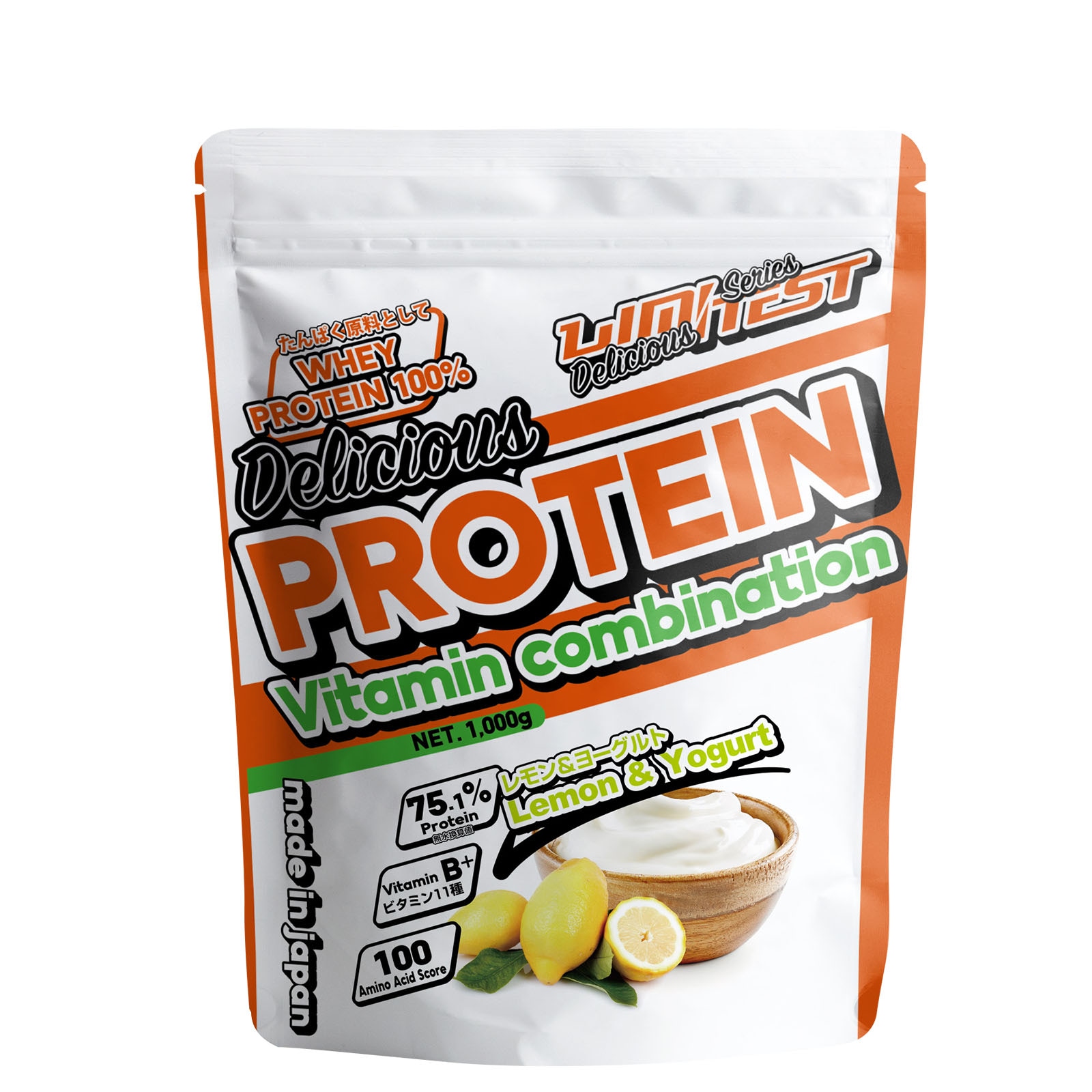 【専用】ホエイプロテイン Deliciousシリーズ 1kg レモンヨーグルト