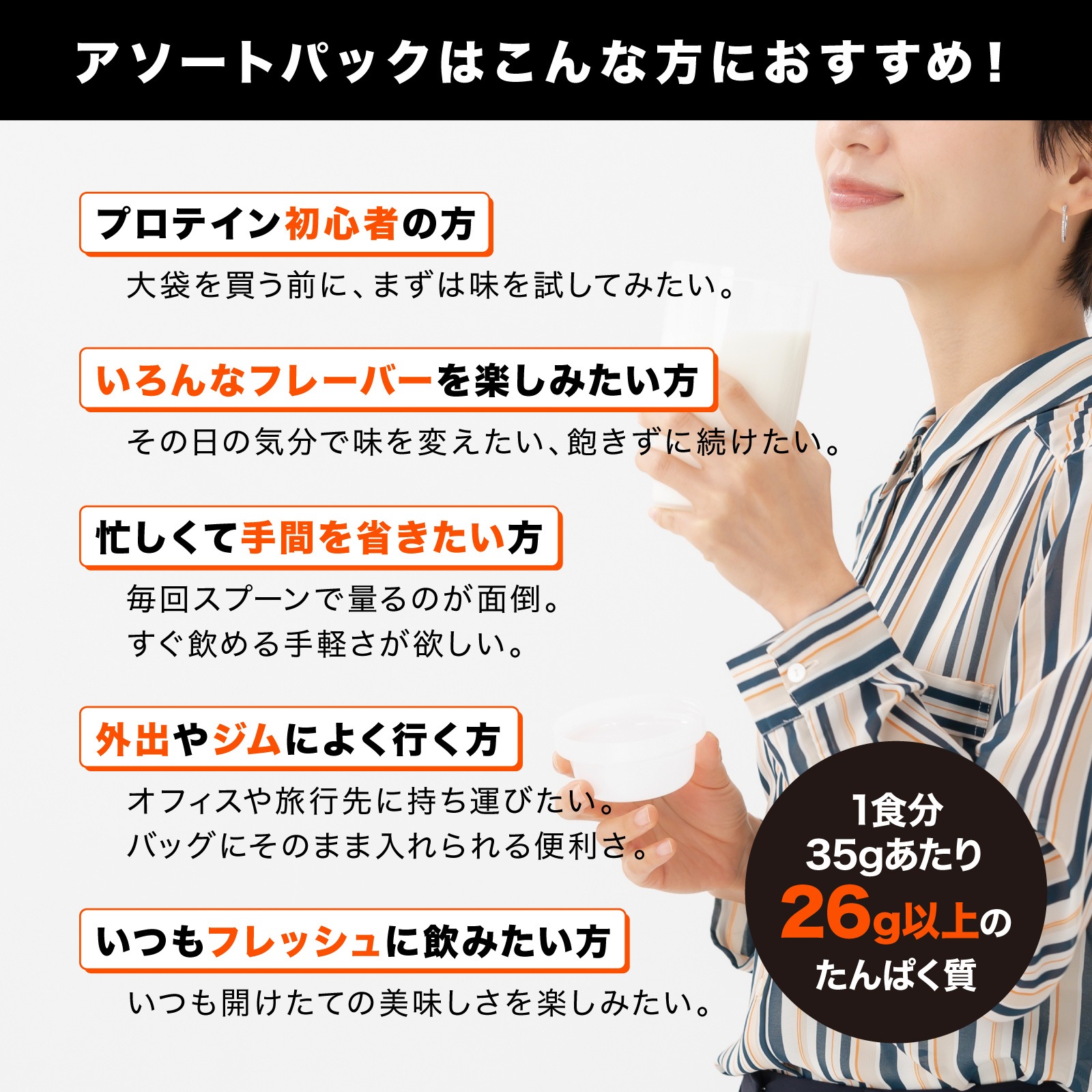 【専用】WPC PUREホエイプロテインアソートBOX 各５食入り（全15食分）