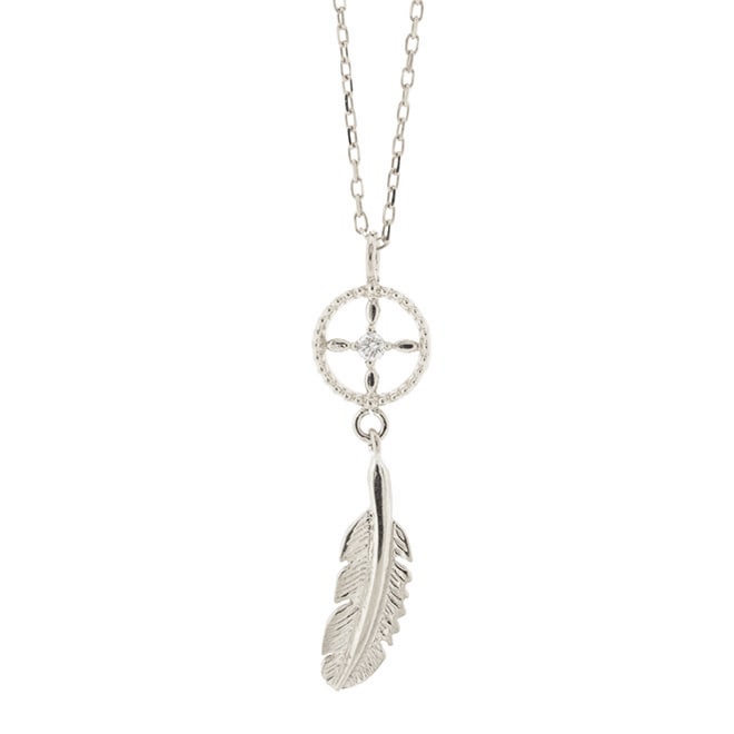 Dream Catcher Necklace K10WG