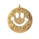 Smile key holder Gold  �ϥ磻���󥸥奨�꡼�����ޥ��륭���ۥ�������˥������ޡ���