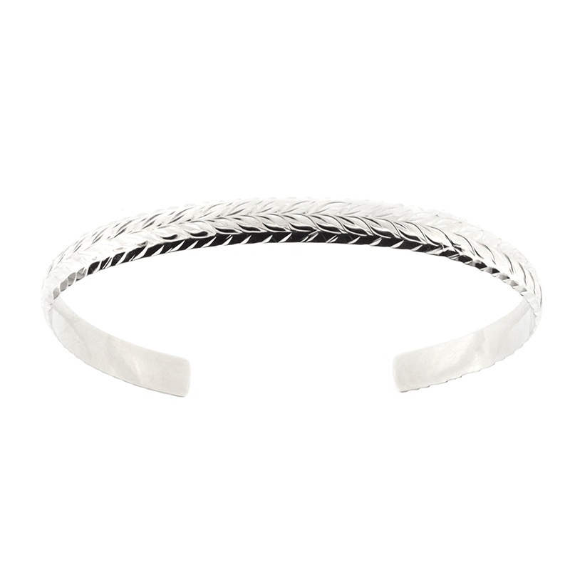 Holy Leaf Bangle/6mm ハワイアンジュエリー マイレリーフバングル メンズ レディース ブレスレット ブレスレット,シルバー / Linamoa online shop ジュエリーブランド・アクセサリー リナモア公式通販サイト Holy Leaf Bangle/6mm ハワイアンジュエリー マイレリーフバングル メンズ レディース ブレスレット ブレスレット,シルバー / Linamoa online shop ジュエリーブランド・アクセサリー リナモア公式通販サイト
