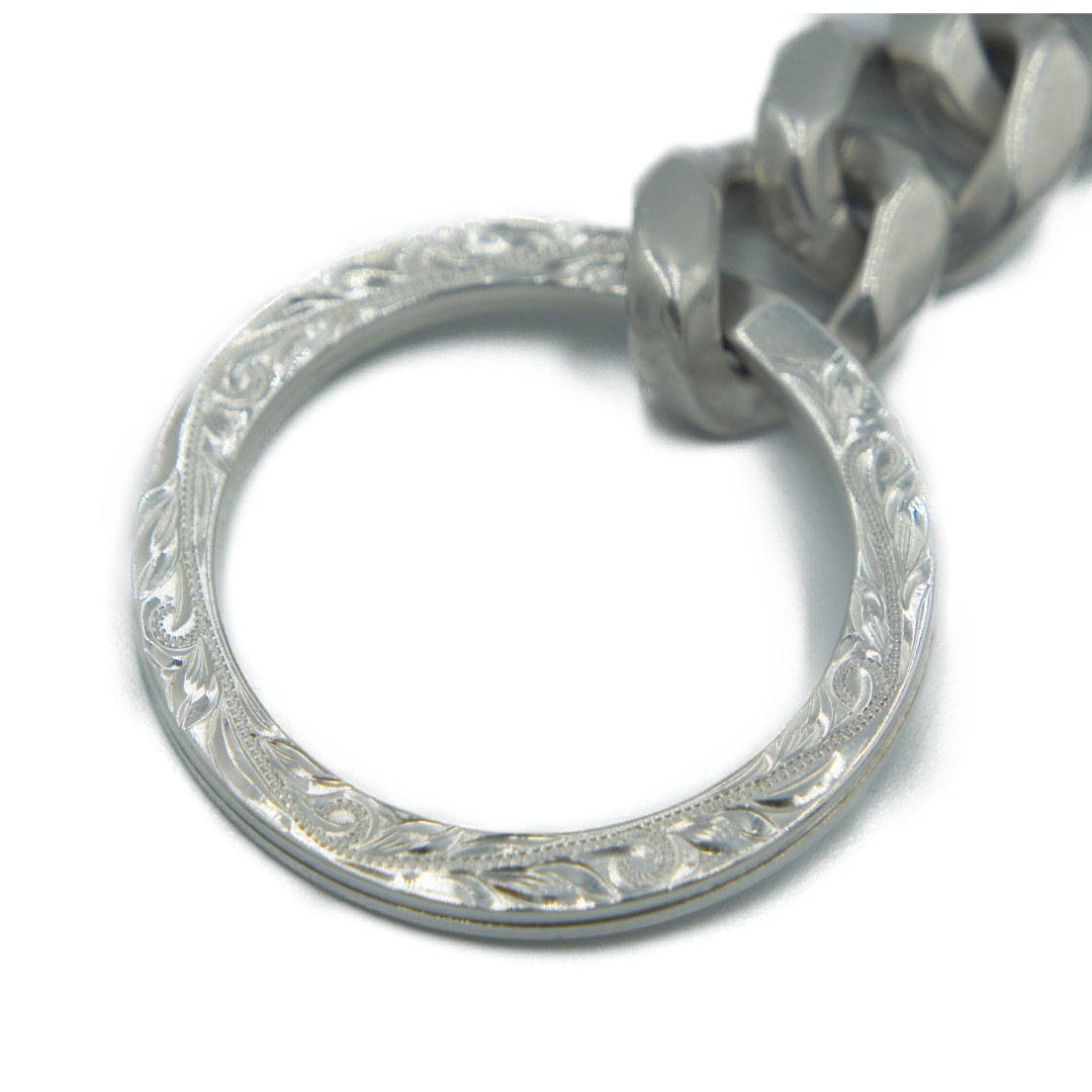 Hawaiian Key Chain Ring Silver ϥ磻󥸥奨꡼