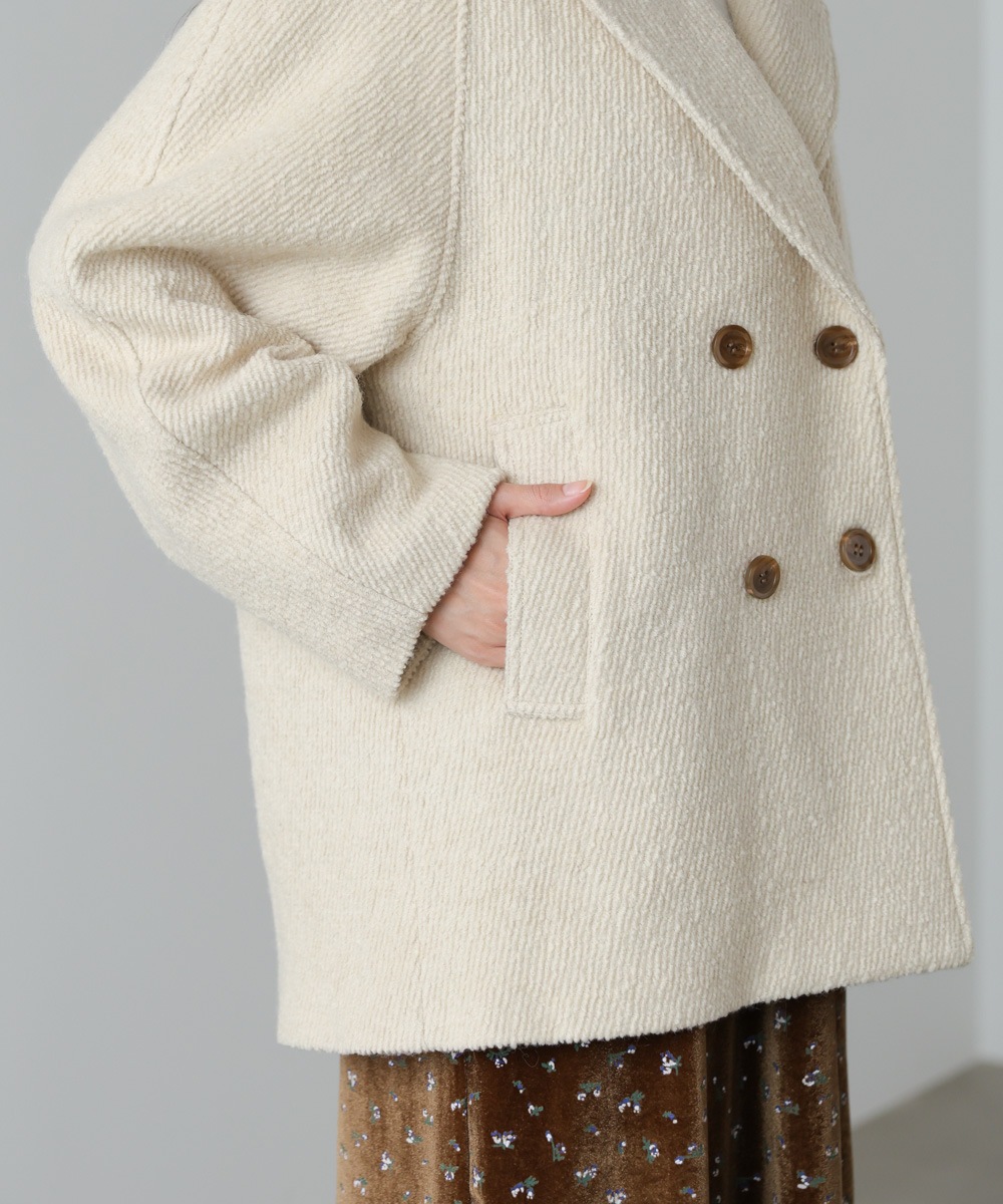 バブ（Bab）/スリーブデザインハーフ丈コート Bab/バブ|スリーブデザインハーフ丈コート【5540162】【仕入れ・卸