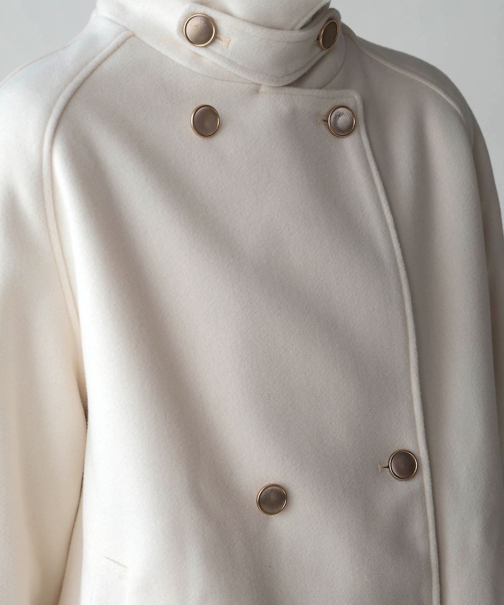 Bou Jeloud/ブージュルード | 中空糸メルトンPコート 【5441011