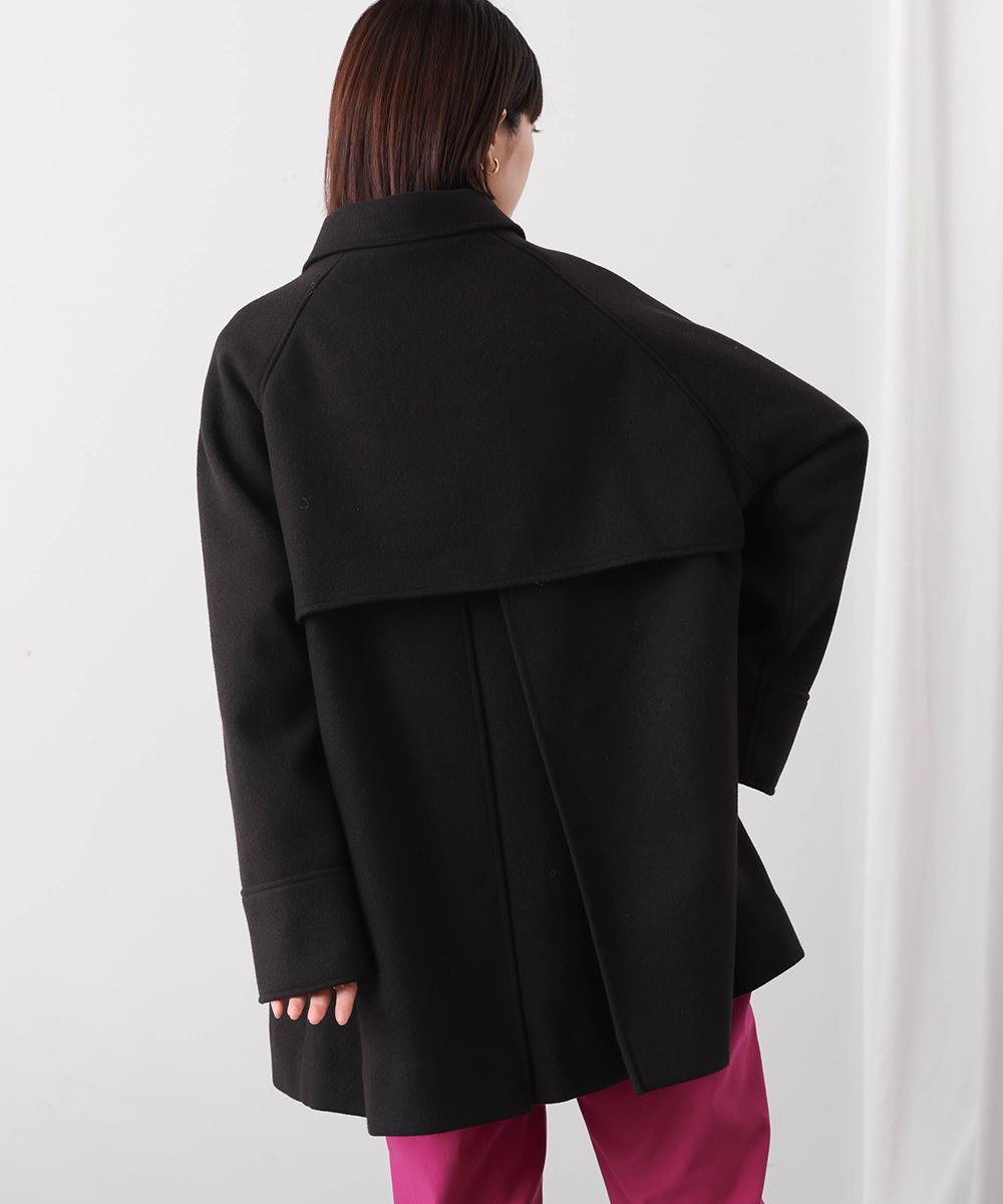 Bou Jeloud/ブージュルード | 中空糸メルトンPコート 【5441011