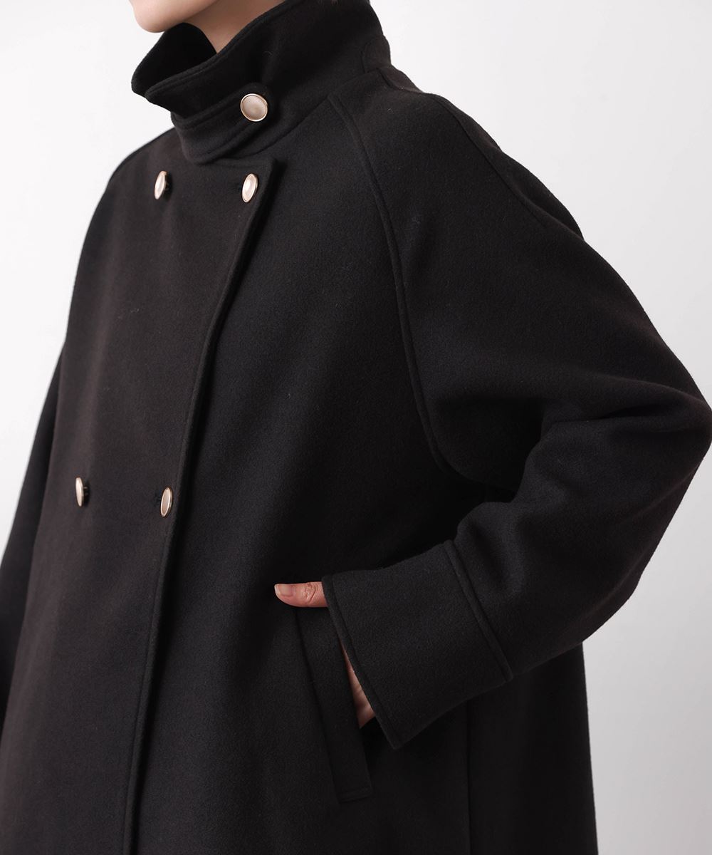 Bou Jeloud/ブージュルード | 中空糸メルトンPコート 【5441011