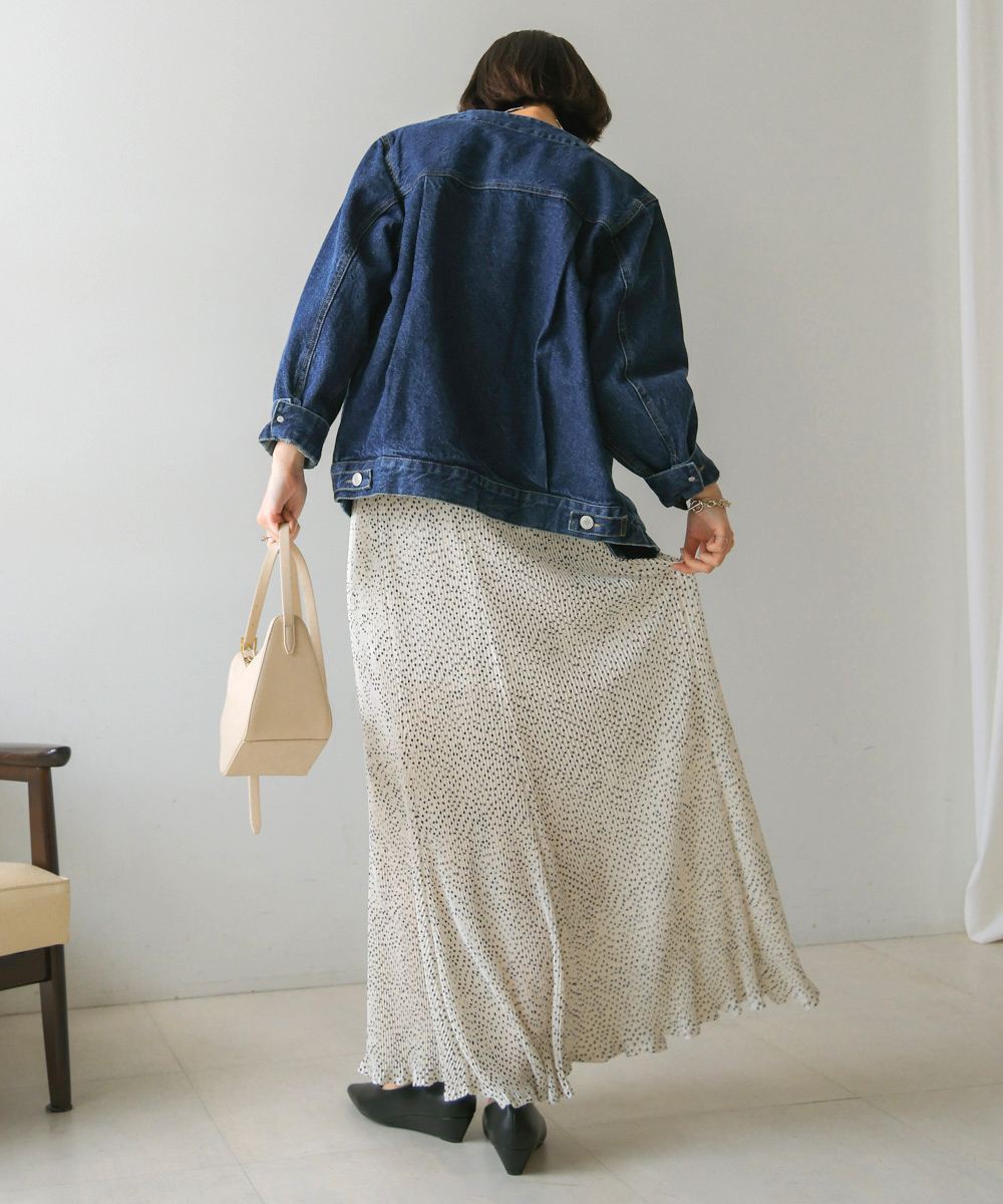 Tamo baybeeデニム ノーカラージャケット Tamo baybeeデニム ノーカラージャケット Tamo様専用 baybee