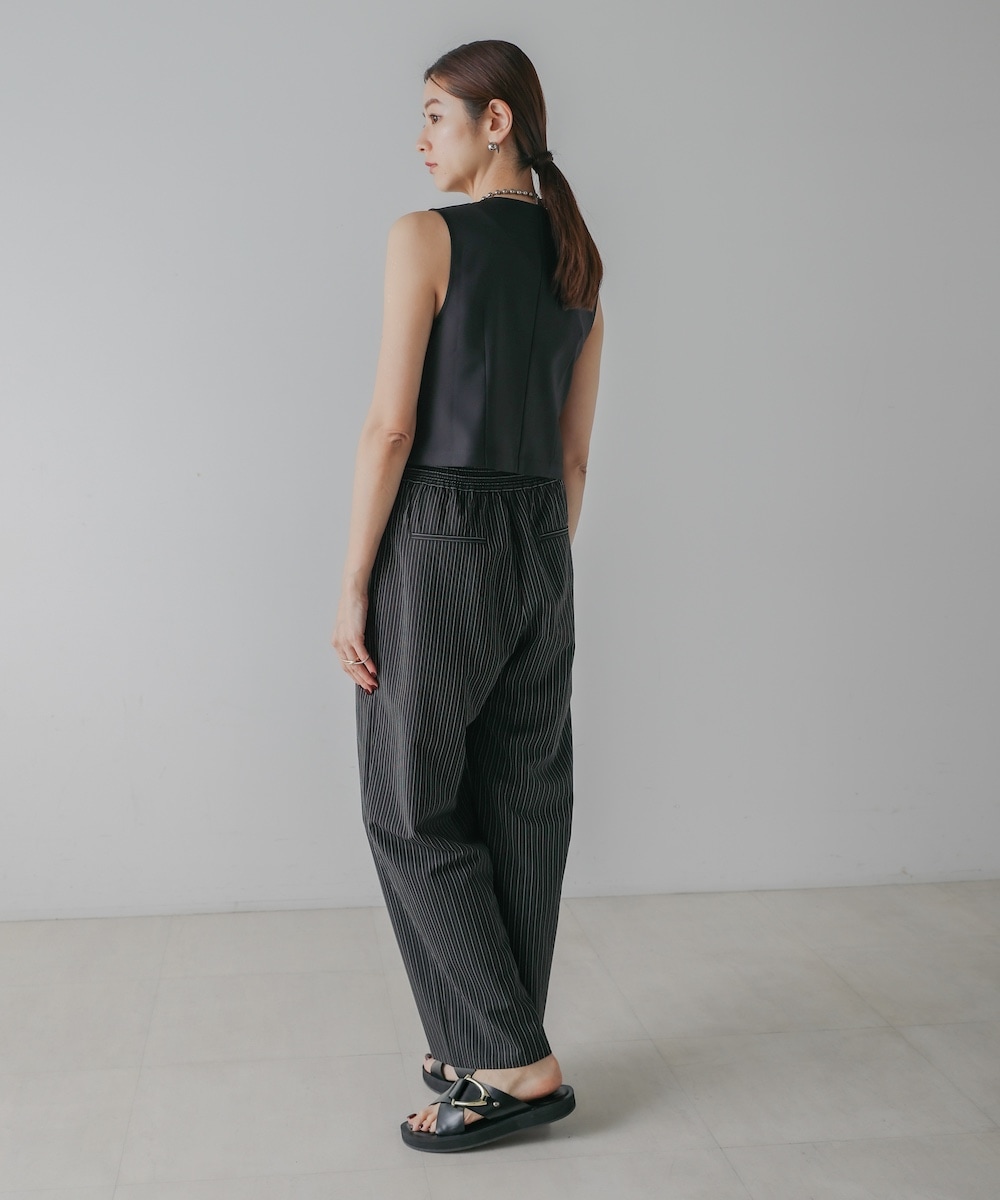 CIEL'AIR/シエルエアー |LINEN LIKE VEST (ﾘﾈﾝﾗｲｸﾍﾞｽﾄ）【5523007