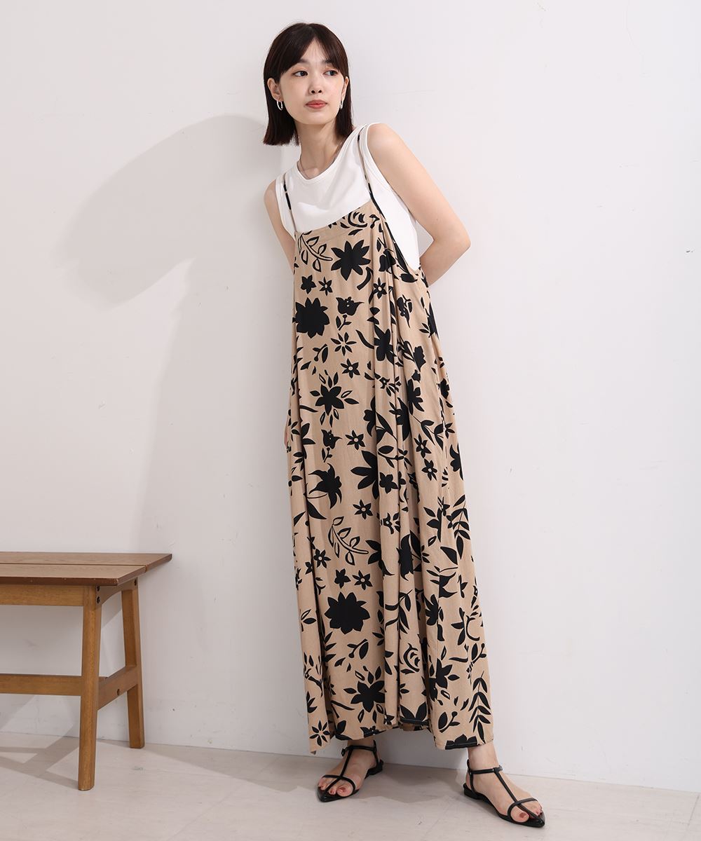 【韓国ブランド】メッシュカラワンピースN391 Bou Jeloud/ブージュルード | made in india◇レーヨン