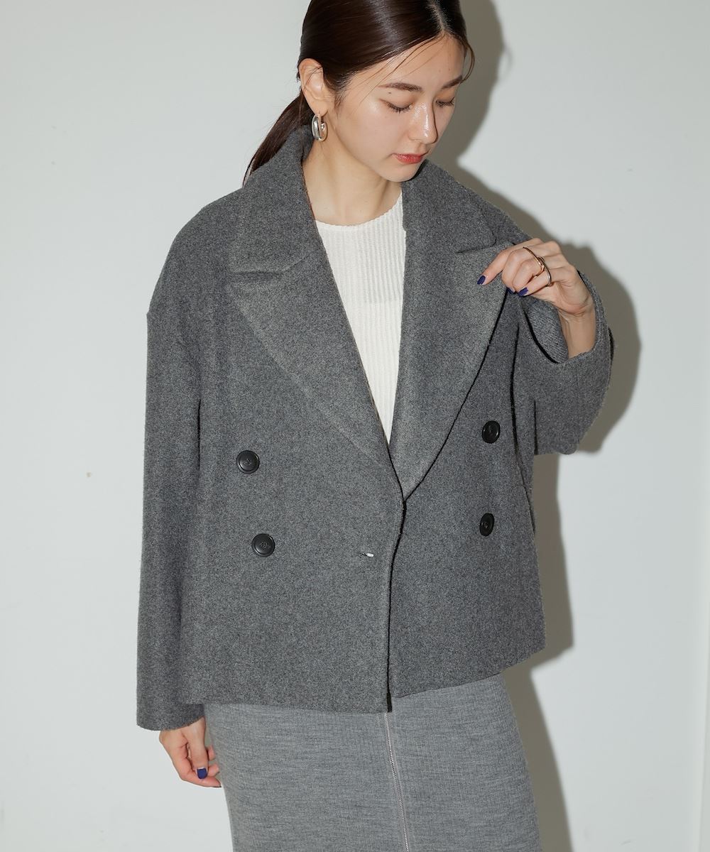 CIEL'AIR/シエルエアー | COCOON P COAT(ｺｸｰﾝPｺｰﾄ) 【5440007