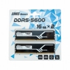 リンクスインターナショナル デスクトップ用 DDR5メモリ LM5D 32GB (16GB×2) 全モジュール100%テスト済み LINKS Memory LM5D-5600U16GX2-32G