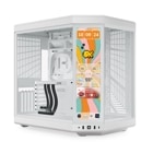 HYTE PCケース Y70 Touch Infinite スノーホワイト 14.9インチ タッチスクリーン搭載 ピラーレスPCケース Y70 Touch Infinite Snow White