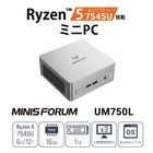 MINISFORUM ミニPC UM750L メモリ16GB ストレージ1TB AMD Ryzen 5 7545U Processor搭載 小型デスクトップパソコン UM750L-16/1T-W11Pro(7545U) Windows 11 Pro
