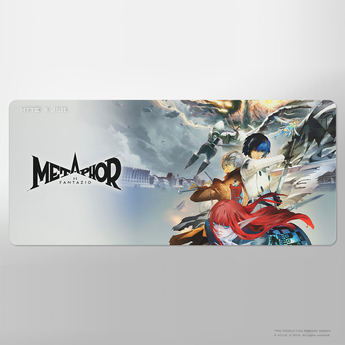 HYTE「メタファー:リファンタジオ」コラボ限定マウスパッド1 HYTE DESK MAT - METAPHOR 1
