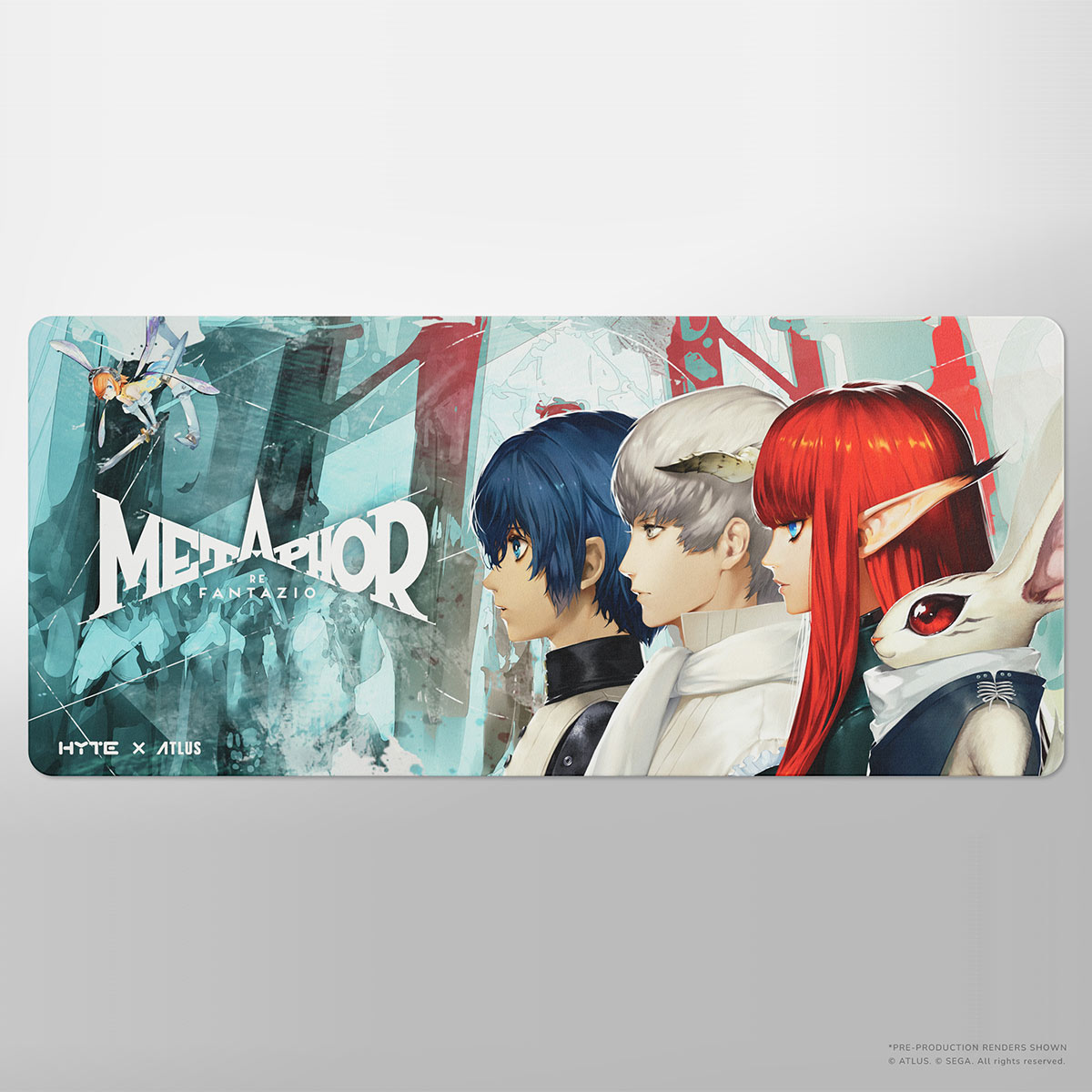 HYTE「メタファー:リファンタジオ」コラボ限定マウスパッド2 HYTE DESK MAT - METAPHOR 2
