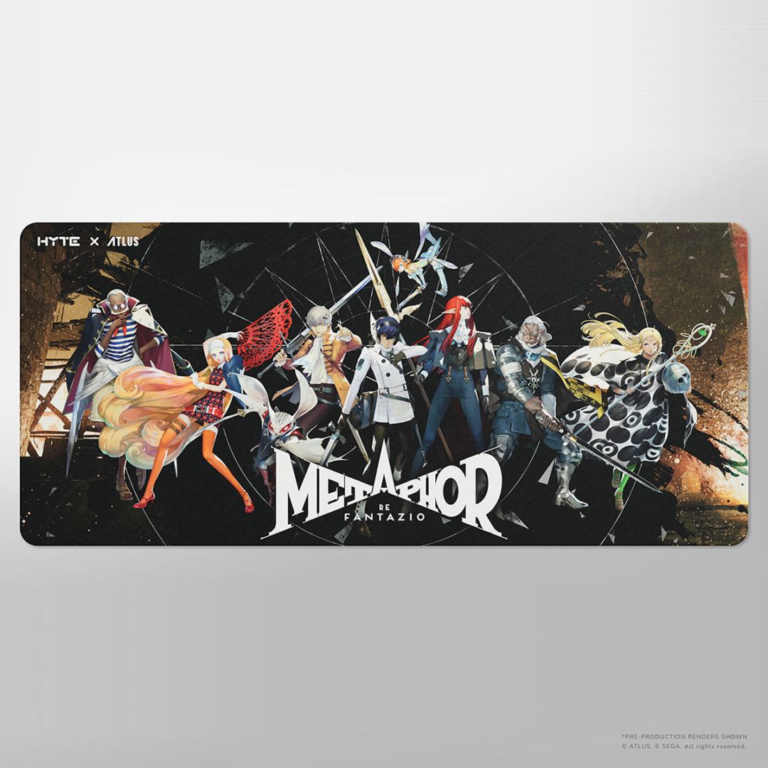 HYTE「メタファー:リファンタジオ」コラボ限定マウスパッド3 HYTE DESK MAT - METAPHOR 3