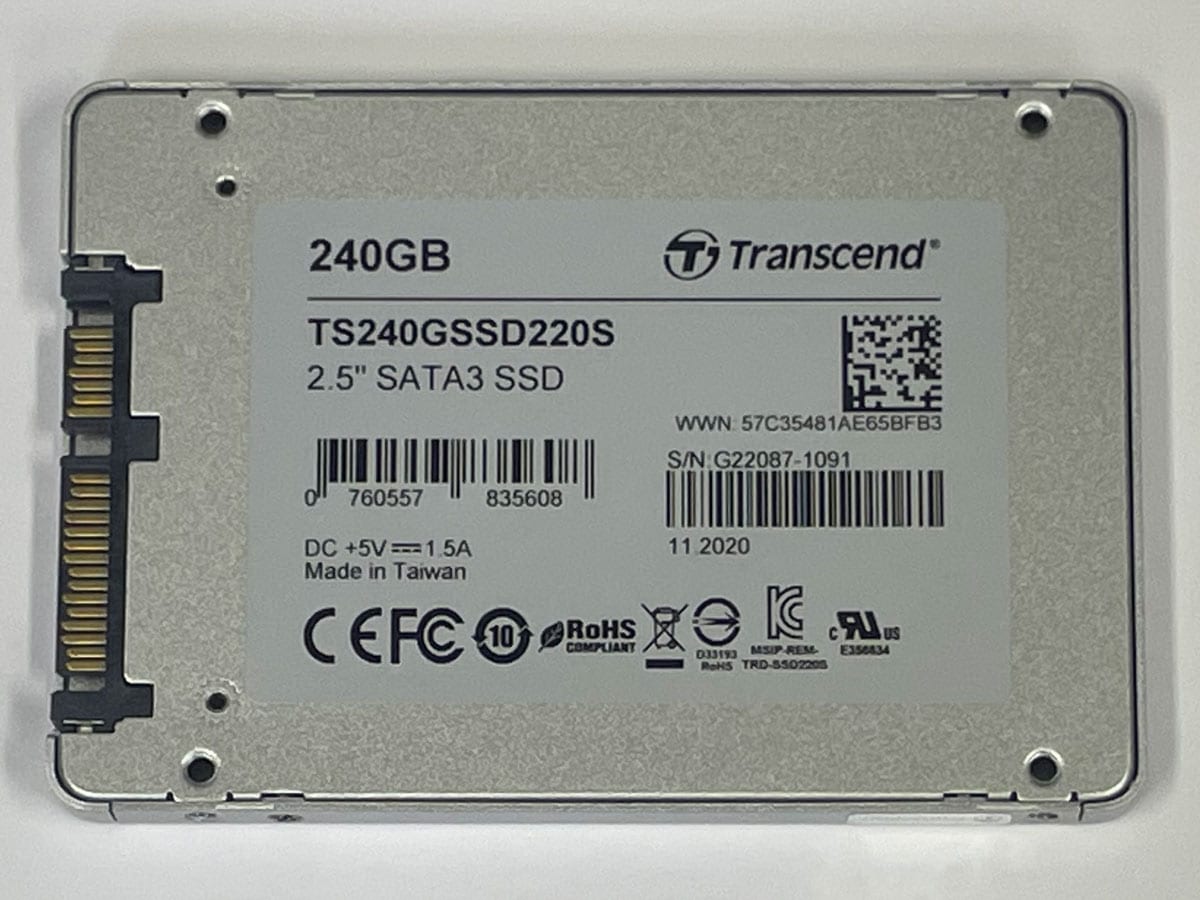 【新品バルク品】2.5インチ SATA SSD 240GB