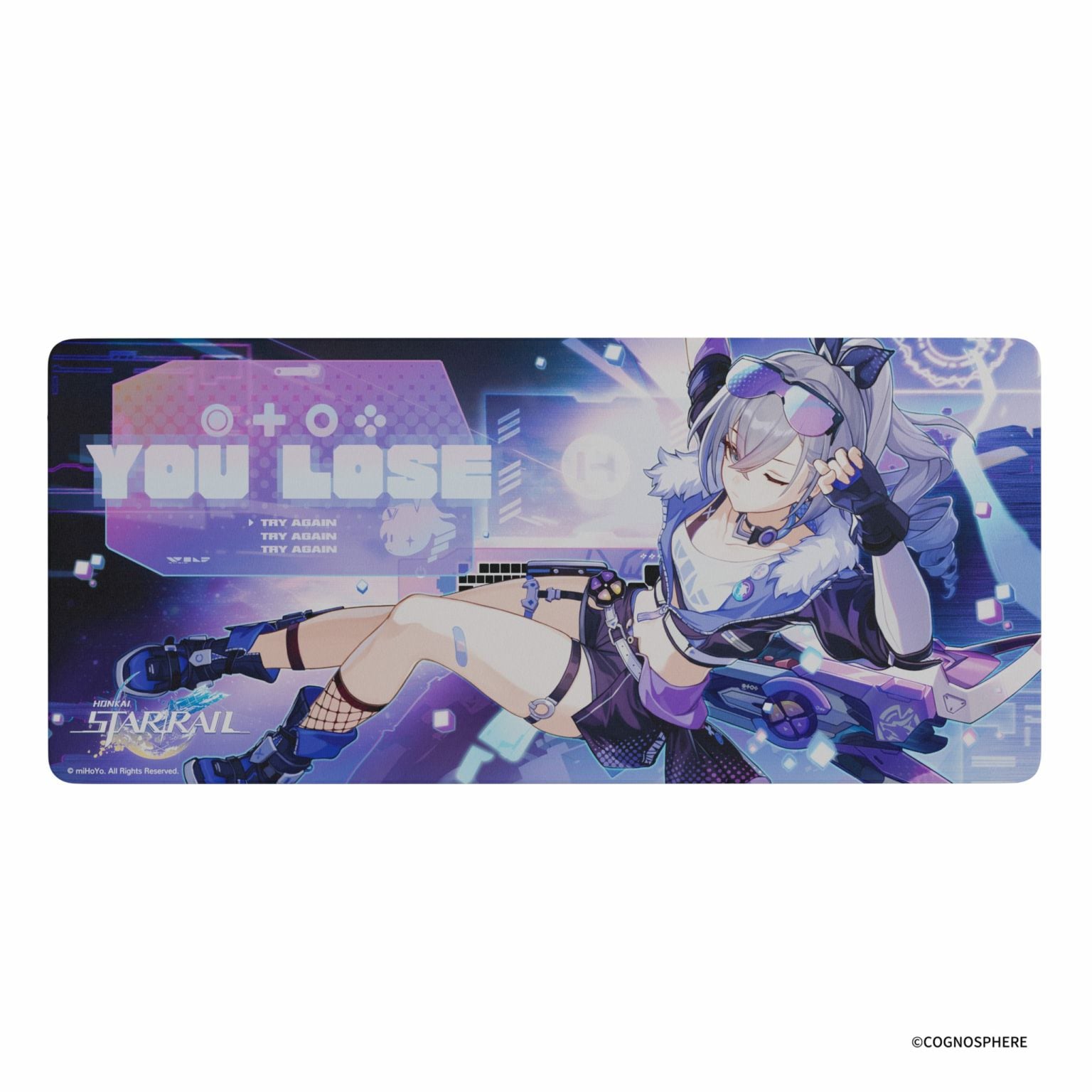 崩壊スターレイル　銀狼　マウスパッド Amazon.co.jp: 銀狼 崩壊：スターレイル マウスパッド ゴム製