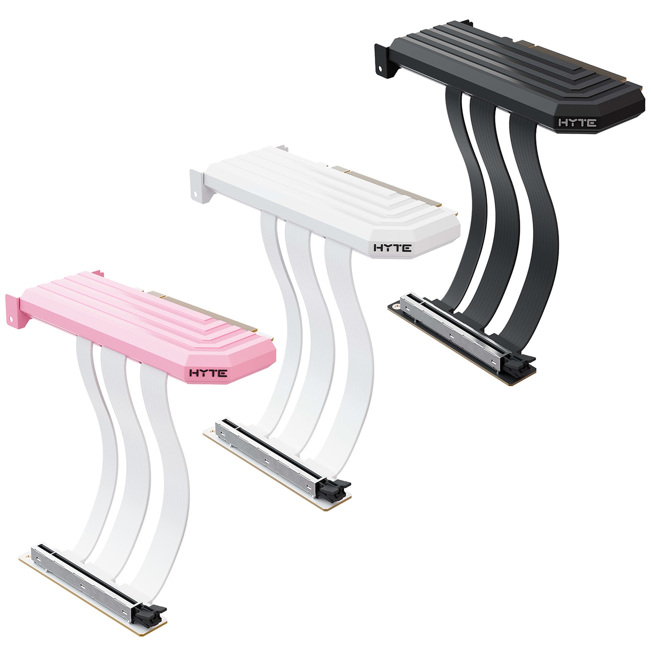 HYTE グラフィックスカード縦置きライザーケーブル PCIE50 HYPER RISER RTX5090/RX9070XT対応 PCIe 5.0接続 PCIE50 HYPER RISER