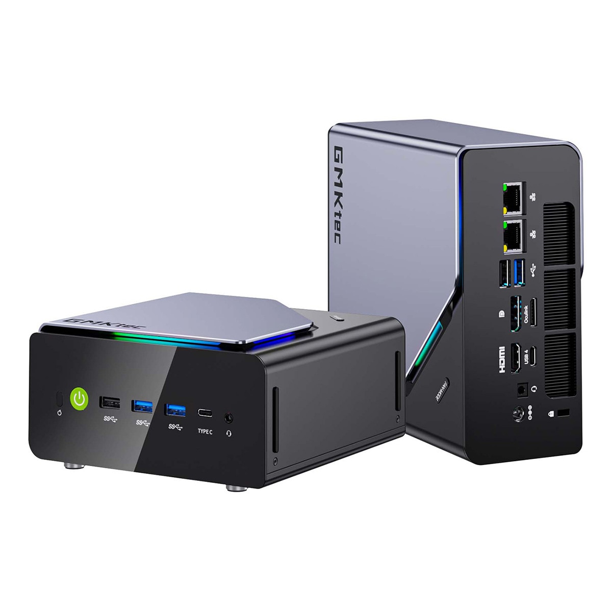 GMKtec ミニPC Nucbox K12 メモリ32GB ストレージ1TB AMD Ryzen 7 H 255搭載 高性能 小型 デスクトップ パソコン GMK-K12-32/1T-W11Pro(H 255)