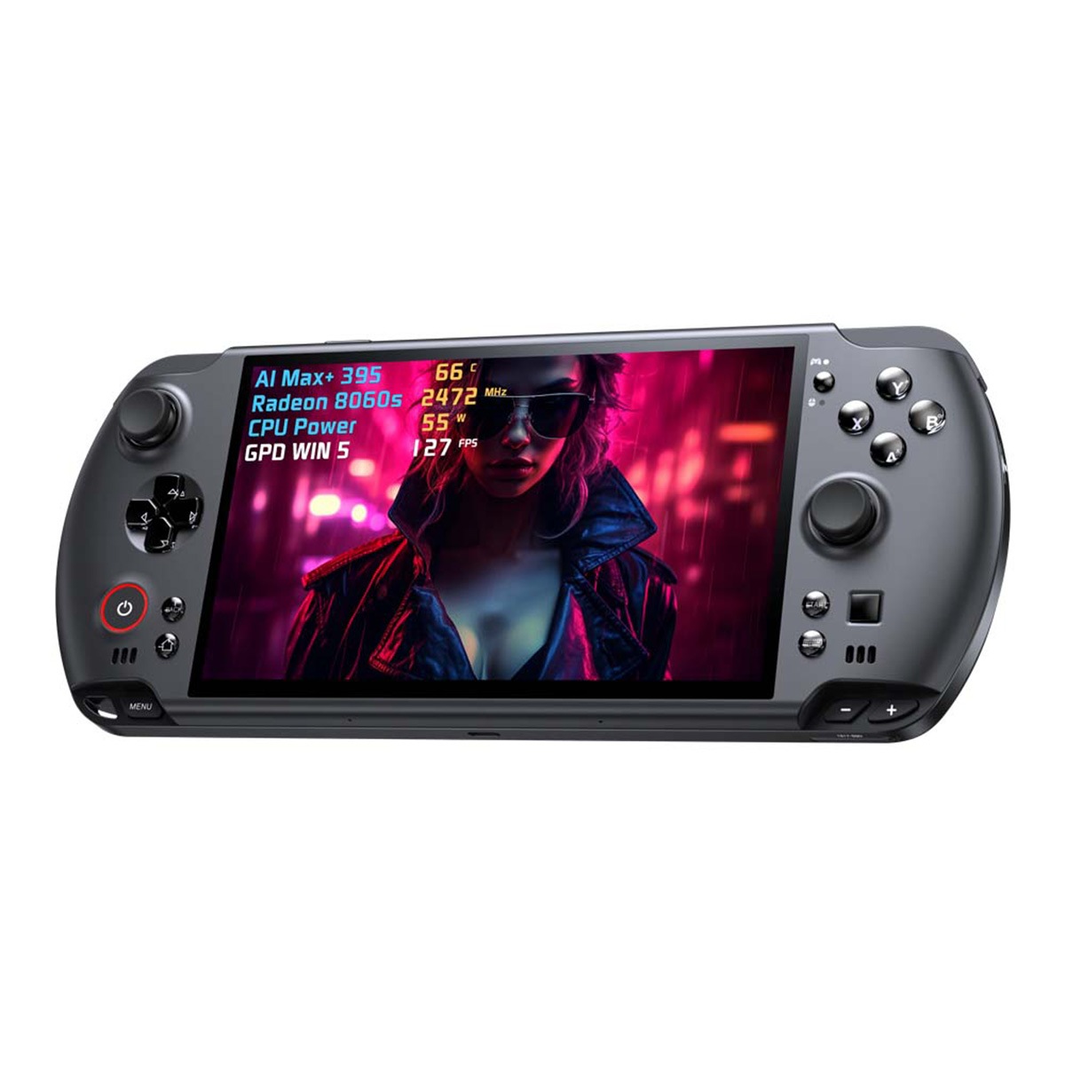 GPD WIN 5 ポータブルゲーミングPC AMD Ryzen AI MAX+ 395 メモリ64GB ストレージ4TB バッテリーが着脱可能な 7インチ モバイル パソコン GPD WIN 5 (AI 395) 64GB/4TB UMPC